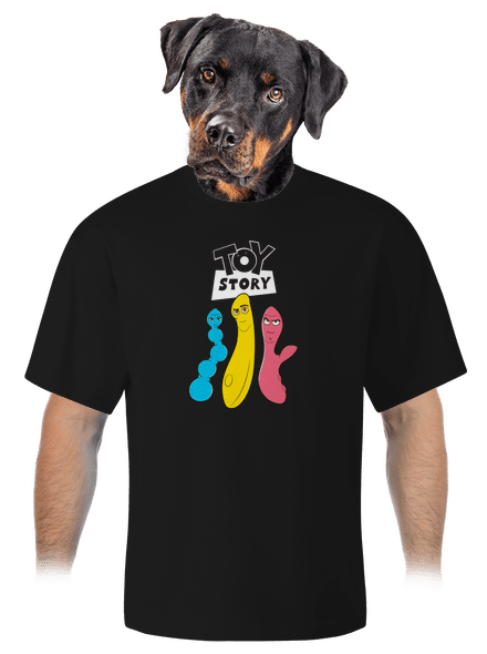 Příběh hraček unisex tričko oversized Black