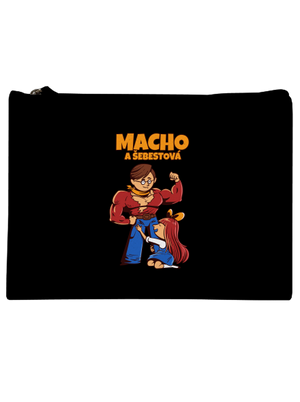 Macho a Šebestová taštička Black
