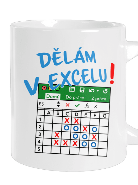 Dělám v Excelu velký hrnek White