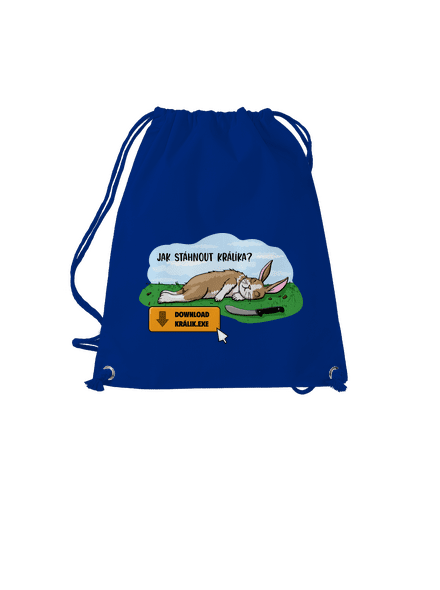 Stahování králíka vak Royal Blue Mal