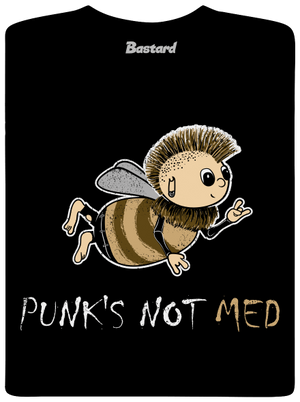 Punks Not Med pánské tričko Black