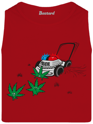 Ganja krize pánské tílko Red