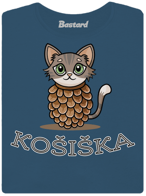 Košiška dámské tričko premium Petrol Blue