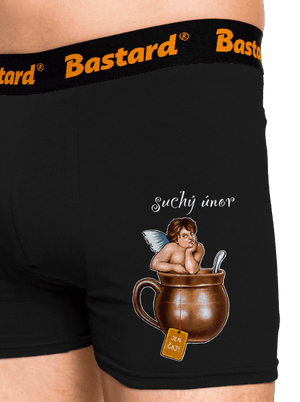 Suchý únor boxerky Black