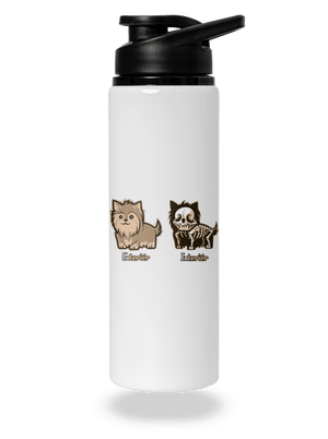 Teriér lahev na vodu White