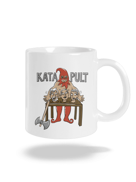 Kata pult klasický hrnek White