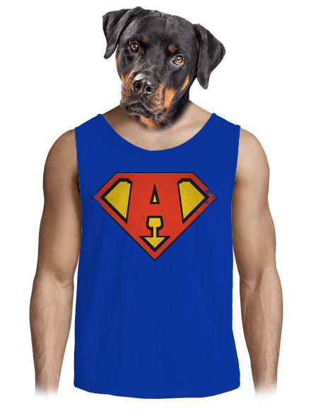 Jsem superhrdina pánské tílko Royal Blue
