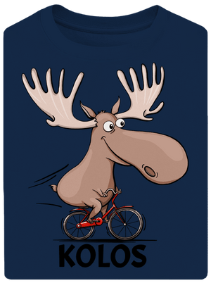 Kolos unisex tričko oversized Midnight Blue