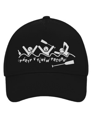 Party v plném proudu kšiltovka baseballka Black