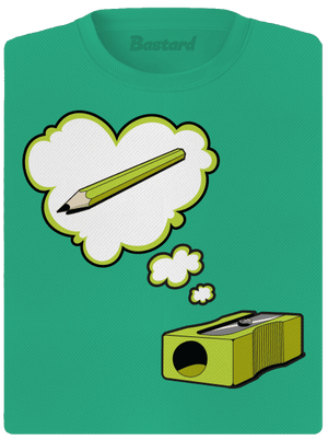 Tužka a Ořezávátko dámské sportovní tričko Mint Mal