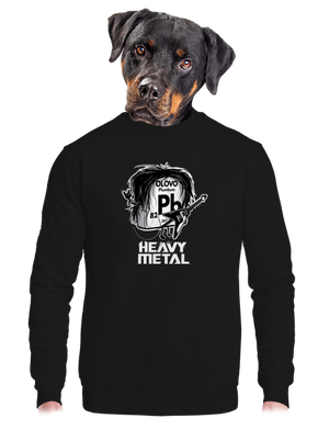 unisex mikina bez kapuce