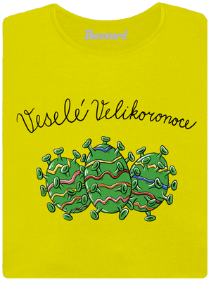 Veselé Velikoronoce dámské tričko premium Lemon