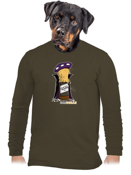 Rumburák pánské dlouhý rukáv Urban Khaki