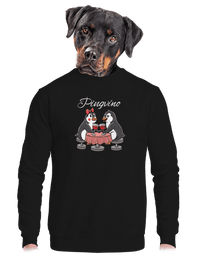 unisex mikina bez kapuce