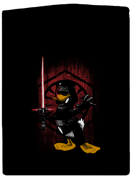 Kylo Duck dámská mikina na zip Black
