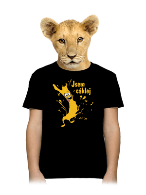 Cáklej dětské tričko Black