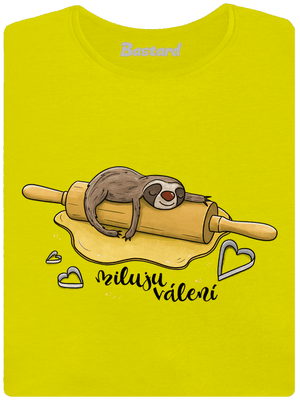 Miluju válení dámské tričko premium Lemon