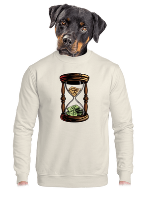 unisex mikina bez kapuce