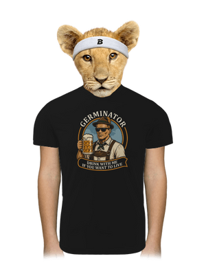 Germinator dětské sportovní tričko Black