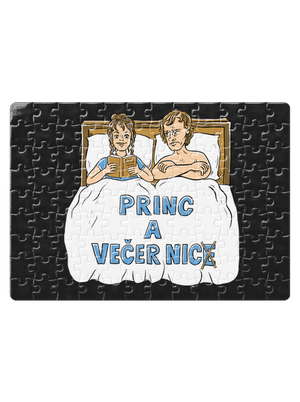 Princ a Večer nic puzzle White