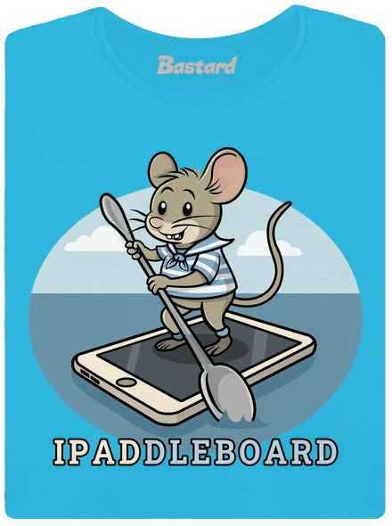 Ipaddleboard dámské tričko s lemem Blue Atol