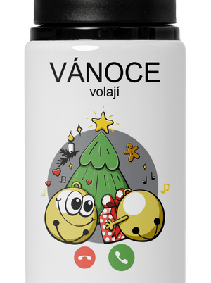 Vánoce volají lahev na vodu White
