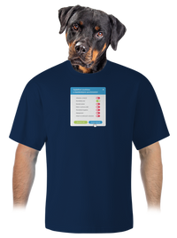 unisex tričko oversized