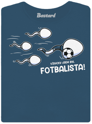 Vždycky jsem byl... dámské tričko premium Petrol Blue