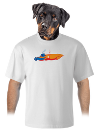 unisex tričko oversized