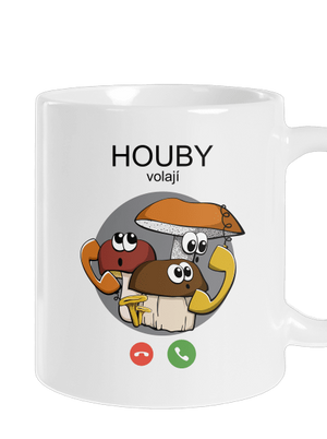 Houby volají klasický hrnek White