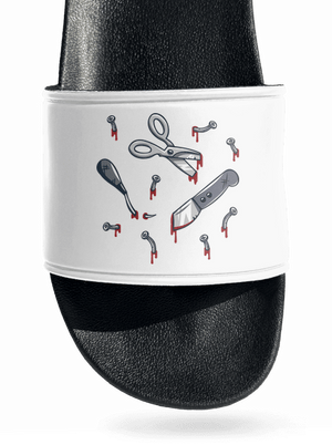 Halloween nářadí pantofle White