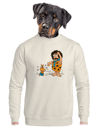 unisex mikina bez kapuce