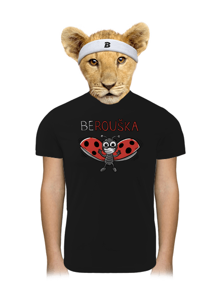 Berouška dětské sportovní tričko Black