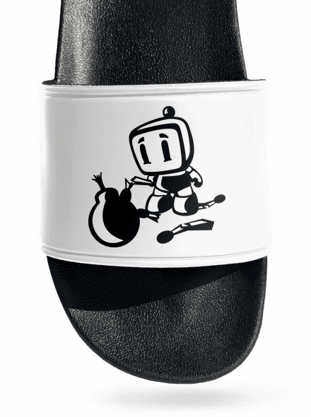 Bomberman pantofle White