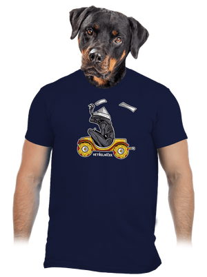 Vetřelníček pánské tričko Navy