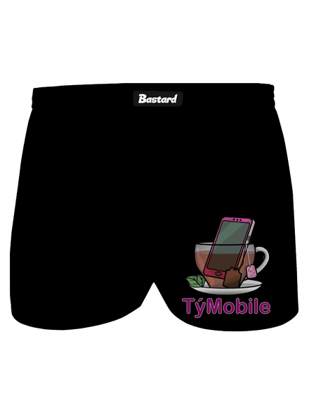 TýMobile pánské trenky Black