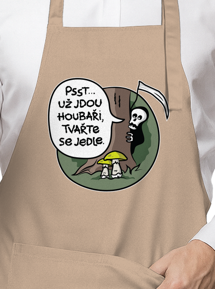 Muchomůrky zelené zástěra Rope