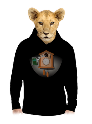 dětská mikina klokanka