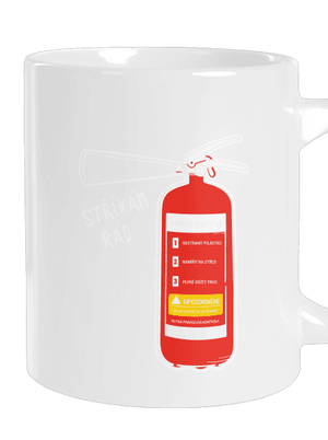 Stříkám rád velký hrnek White