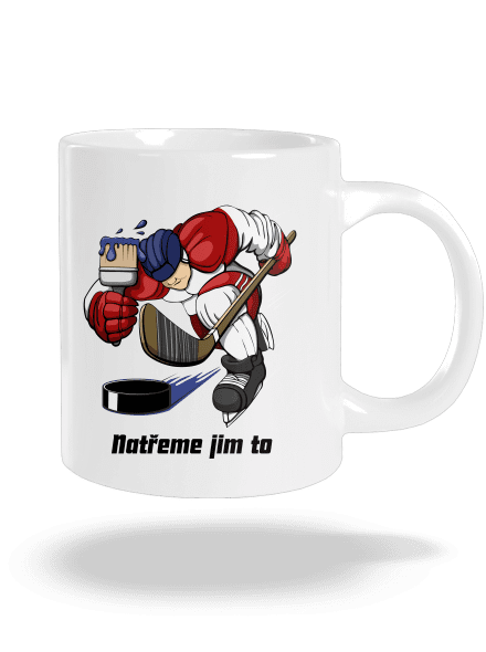 Natřeme jim to - Hokej velký hrnek White