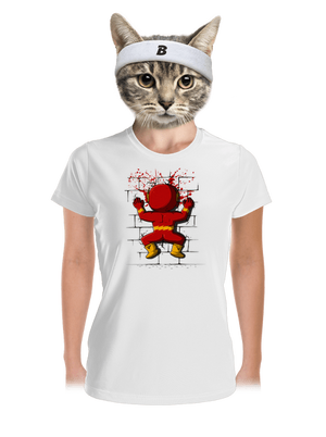 Flash dámské sportovní tričko White