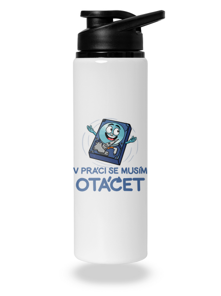 Musím se otáčet lahev na vodu White