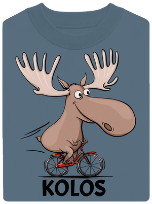 Kolos unisex mikina bez kapuce Nordic Blue