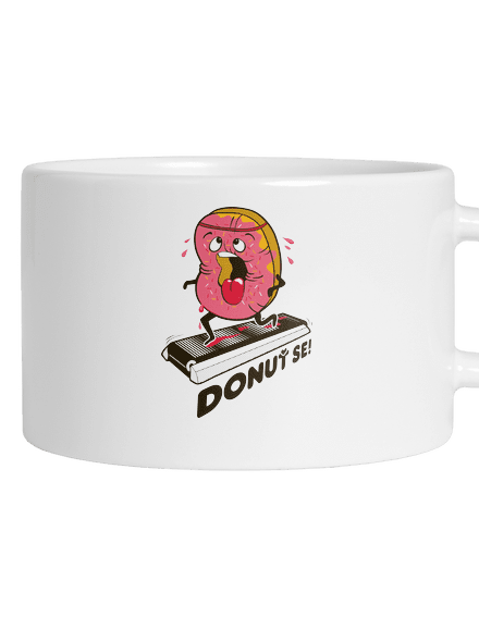 Donuť se hrnek makronka White