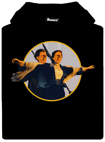 Titanic dámská mikina klokanka Black