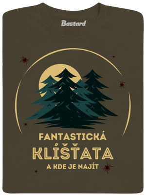 Fantastická klíšťata pánské dlouhý rukáv Urban Khaki