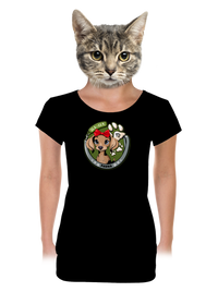 dámské tričko s lemem