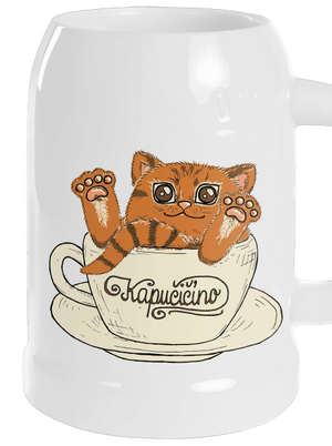 Kapučičíno půllitr White