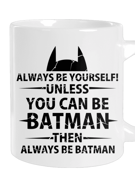 Batman velký hrnek White