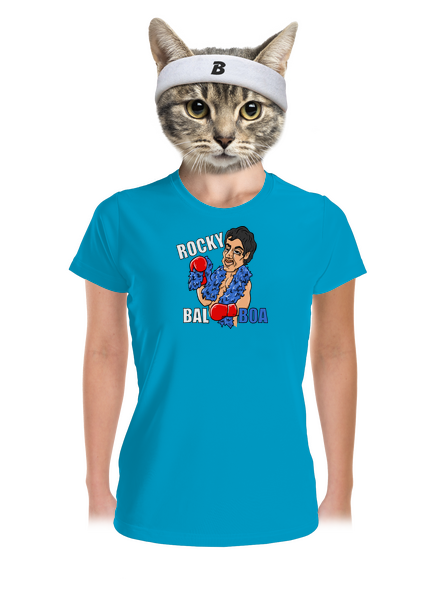Rocky Bal boa dámské sportovní tričko Blue Atol